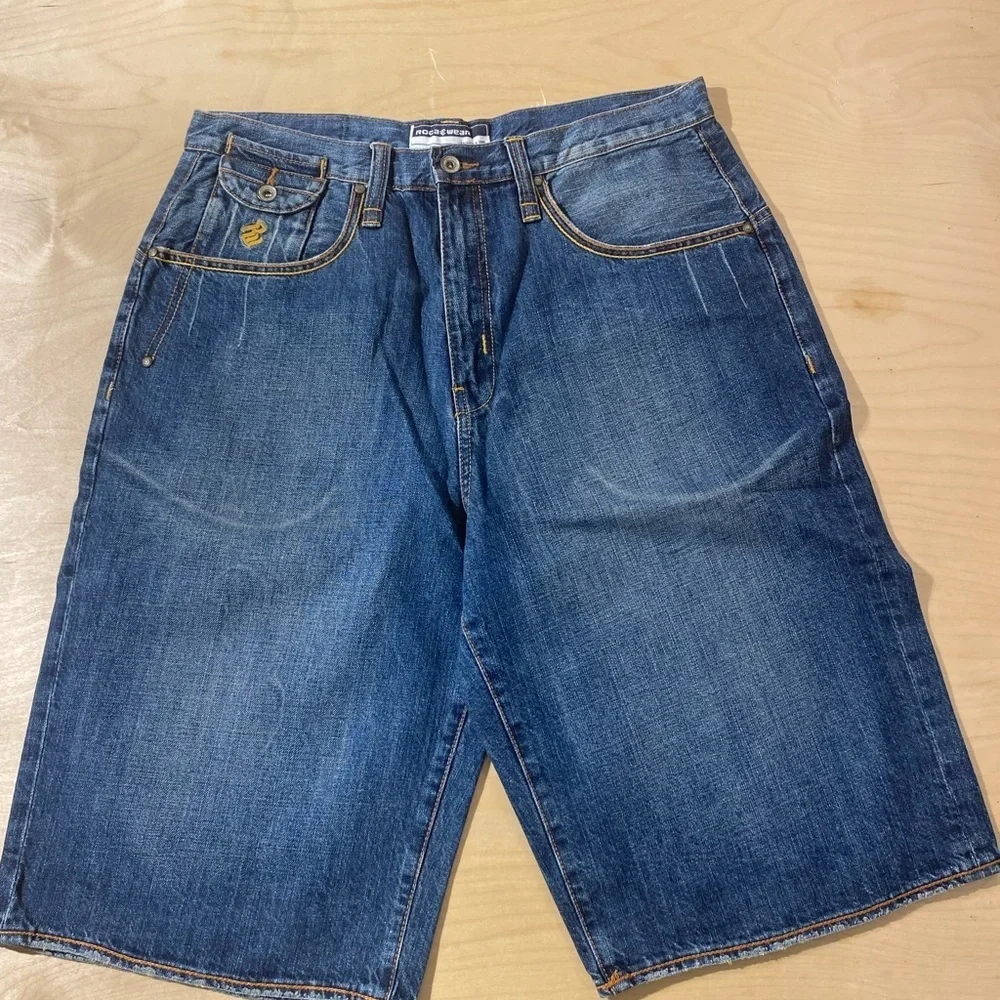 Rocawear Dark Blue Denim Jeans 36 W (OK)